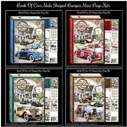 Book Of Cars Male Shaped Bumper Mini Page Kits