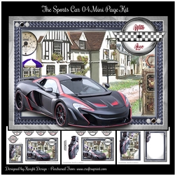 The Sports Car 04 Male Mini Page Kit