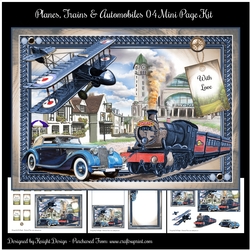 Planes, Trains & Automobiles 04 Mini Page Kit 