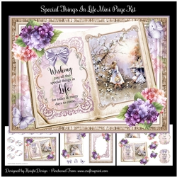 Special Things In Life Mini Page Kit