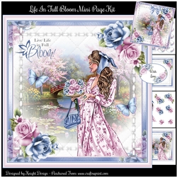 Life In Full Bloom Mini Page Kit