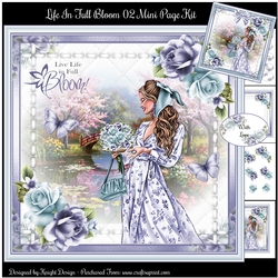 Life In Full Bloom 02 Mini Page Kit