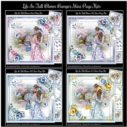 Life In Full Bloom Bumper Mini Page Kits