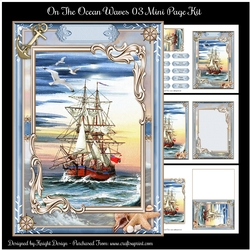 On The Ocean Waves 03 Male Mini Page Kit