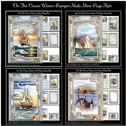 On The Ocean Waves Bumper Male Mini Page Kits