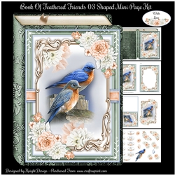 Book Of Feathered Friends 03 Shaped Mini Page Kit