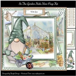 In The Garden Male Mini Page Kit