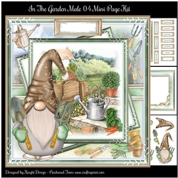 In The Garden Male 04 Mini Page Kit
