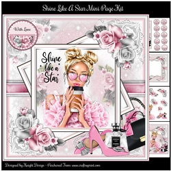 Shine Like A Star Mini Page Kit
