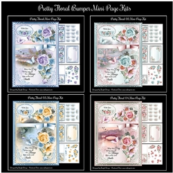 Pretty Floral Bumper Mini Page Kits