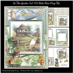 In The Garden 5x7 03 Male Mini Page Kit 