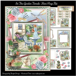 In The Garden 5x7 Female Mini Page Kit