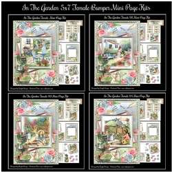 In The Garden Female Bumper Mini Page Kits