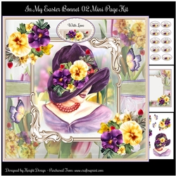 In My Easter Bonnet 02 Mini Page Kit