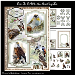 Born To Be Wild 03 Mini Page Kit