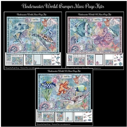 Underwater World Bumper Mini Page Kits