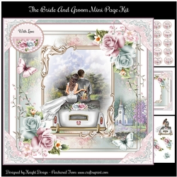 The Bride And Groom Mini Page Kit