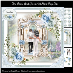 The Bride And Groom 02 Mini Page Kit