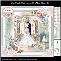 The Bride And Groom 03 Mini Page Kit