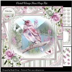 Pastel Wings Mini Page Kit