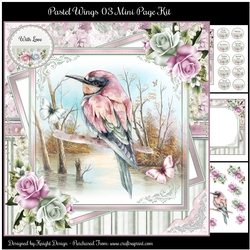 Pastel Wings 03 Mini Page Kit