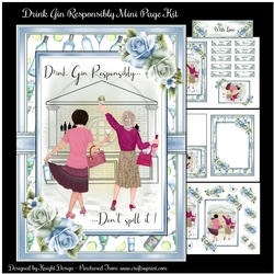 Drink Gin Responsibly Mini Page Kit