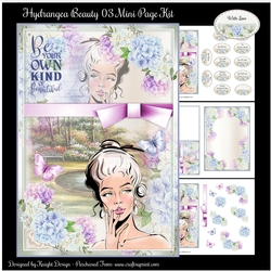 Hydrangea Beauty 03 Mini Page Kit