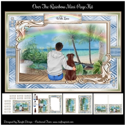 Over The Rainbow Mini Page Kit 