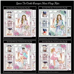 Loves To Cook Bumper Mini Page Kits