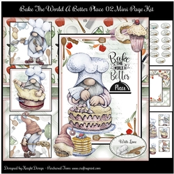 Bake The World A Better Place 02 Mini Page Kit