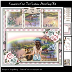 Somewhere Over The Rainbow Mini Page Kit