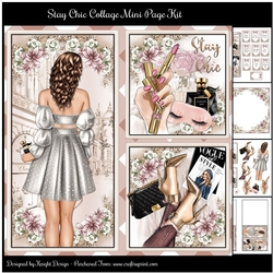 Stay Chic Collage Mini Page Kit