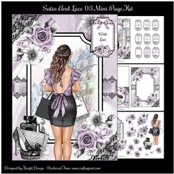 Satin And Lace 03 Mini Page Kit