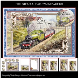 Full Steam Ahead 02 Mini Page Kit 