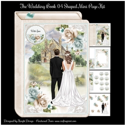 The Wedding Book 04 Shaped Mini Page Kit