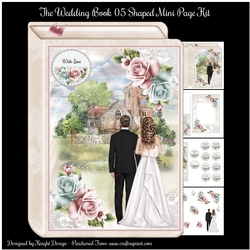 The Wedding Book 05 Shaped Mini Page Kit