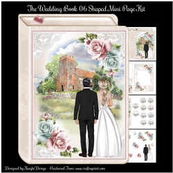 The Wedding Book 06 Shaped Mini Page Kit