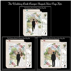 The Wedding Book Bumper Shaped Mini Page Kits