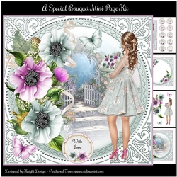 A Special Bouquet Mini Page Kit