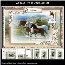 Wild At Heart Mini Page Kit