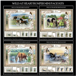 Wild At Heart Bumper Mini Page Kits 