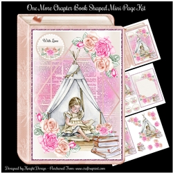 One More Chapter Book Shaped Mini Page Kit