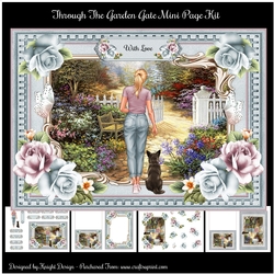 Through The Garden Gate Mini Page Kit