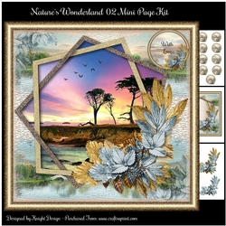 Natures Wonderland 02 Mini Page Kit