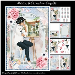 Painting A Picture Mini Page Kit