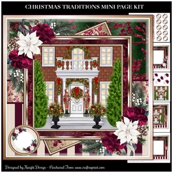 Christmas Traditions Mini Page Kit 