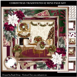 Christmas Traditions 02 Mini Page Kit