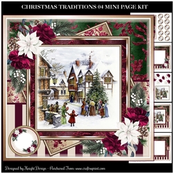 Christmas Traditions 04 Mini Page Kit