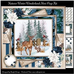 Natures Winter Wonderland Mini Page Kit