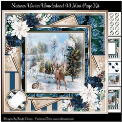Natures Winter Wonderland 03 Mini Page Kit